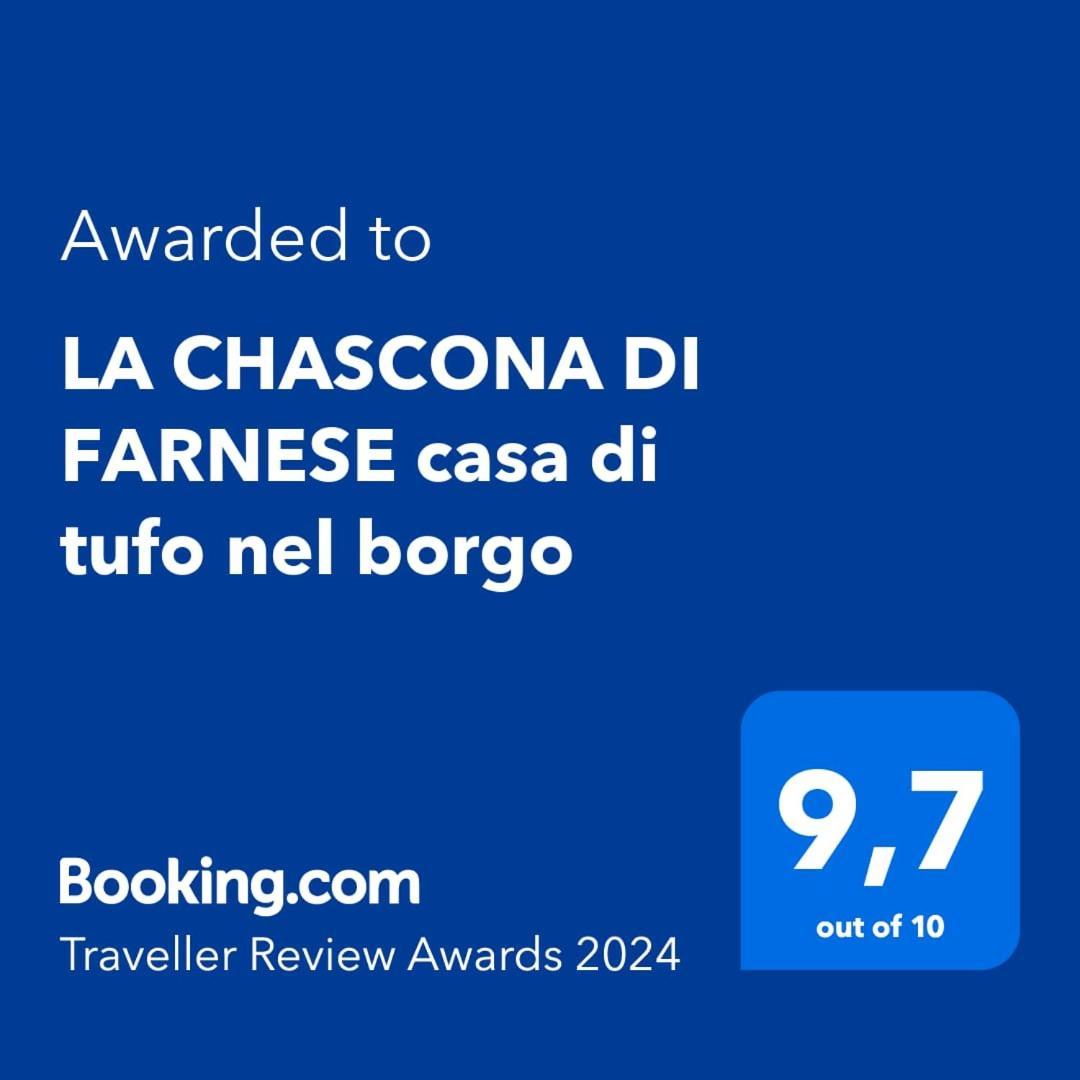 La Chascona Di Farnese Casa Di Tufo Nel Borgo Apartment Exterior photo